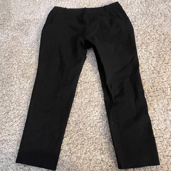 Ann Taylor Black Straight Leg Dress Pants Size 14 - Picture 5 of 6